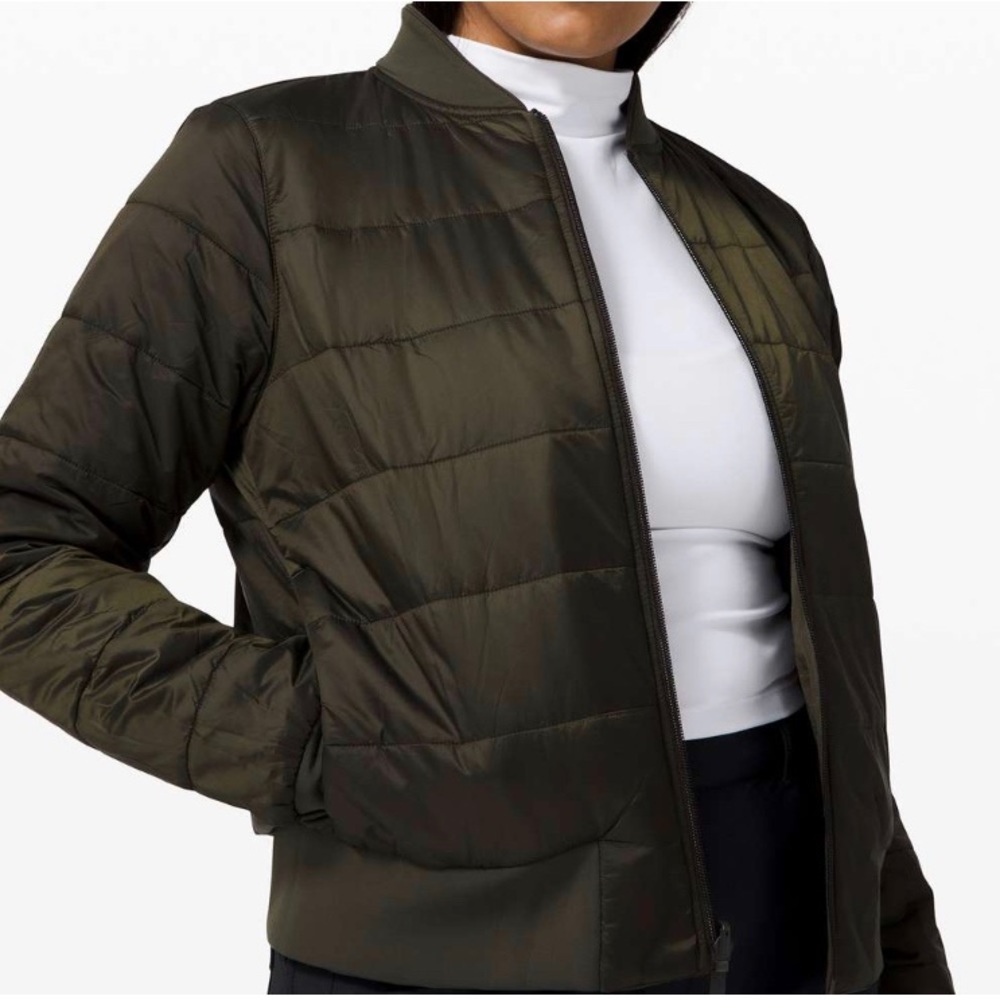 Lululemon Non Stop Bomber Jacket Sz 6